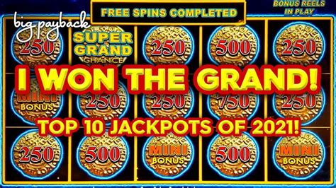 WINNING THE GRAND! Top 10 MOST EXCITING Slot Jackpots .